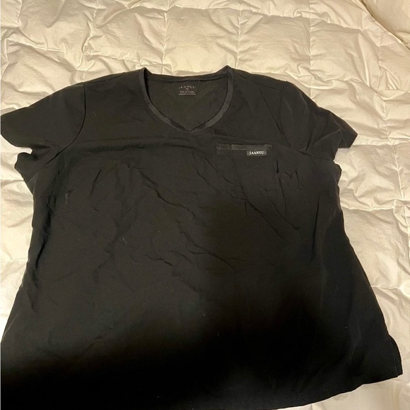 Jaanuu Scrub set plus size 1X Black - Picture 2 of 4